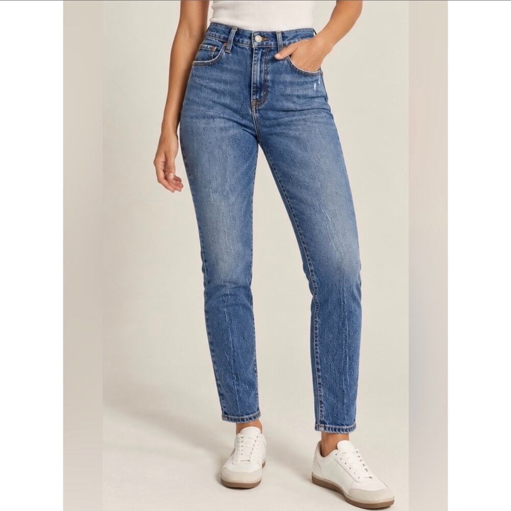 Abercrombie & Fitch Curve Love The Skinny High Rise Jeans Size 29/8L